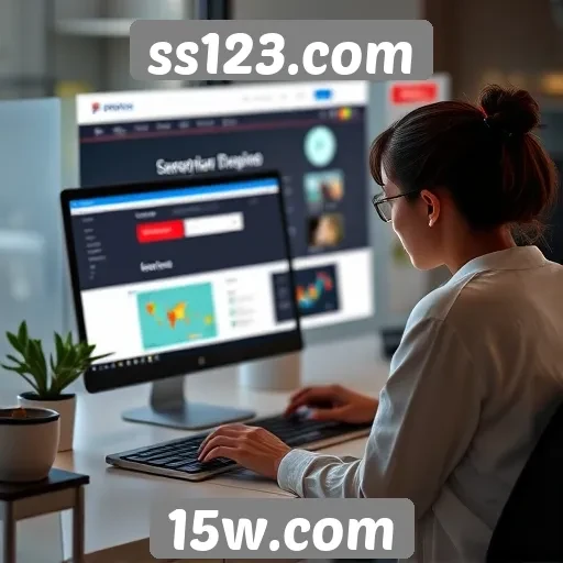 Experiência do usuário no site ss123.com